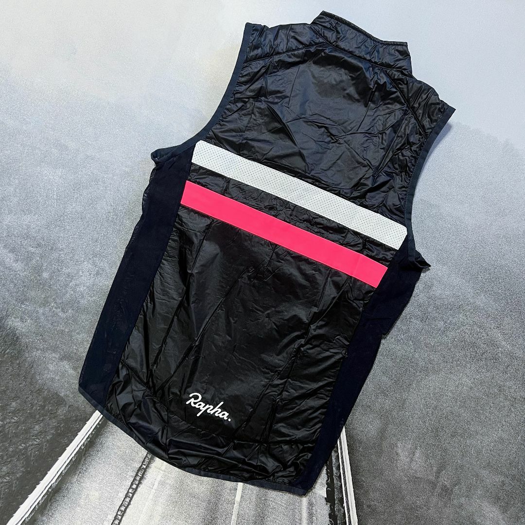 新品 Rapha 現行版 メンズ ブルベ インサレーティッド ジレ Sサイズの