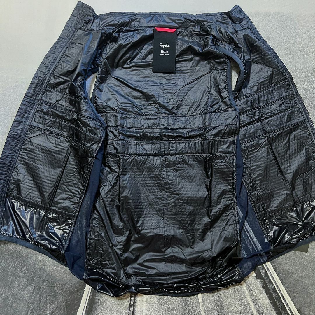 新品 Rapha 現行版 メンズ ブルベ インサレーティッド ジレ Sサイズの