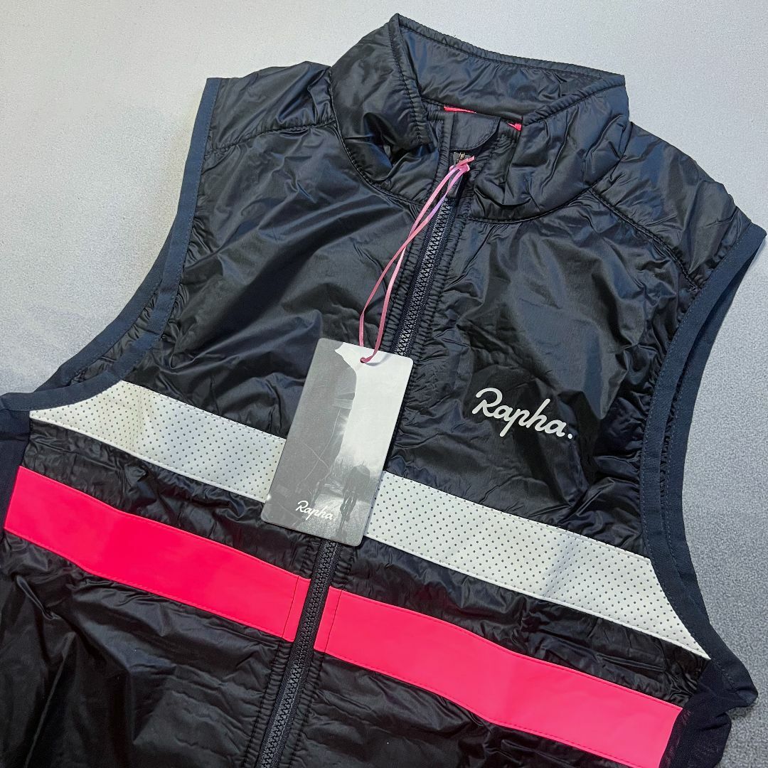 新品 Rapha 現行版 メンズ ブルベ インサレーティッド ジレ Sサイズの