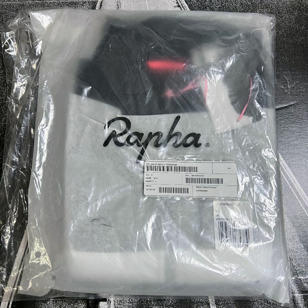 新品 Rapha 現行版 メンズ ブルベ インサレーティッド ジレ Sサイズ-