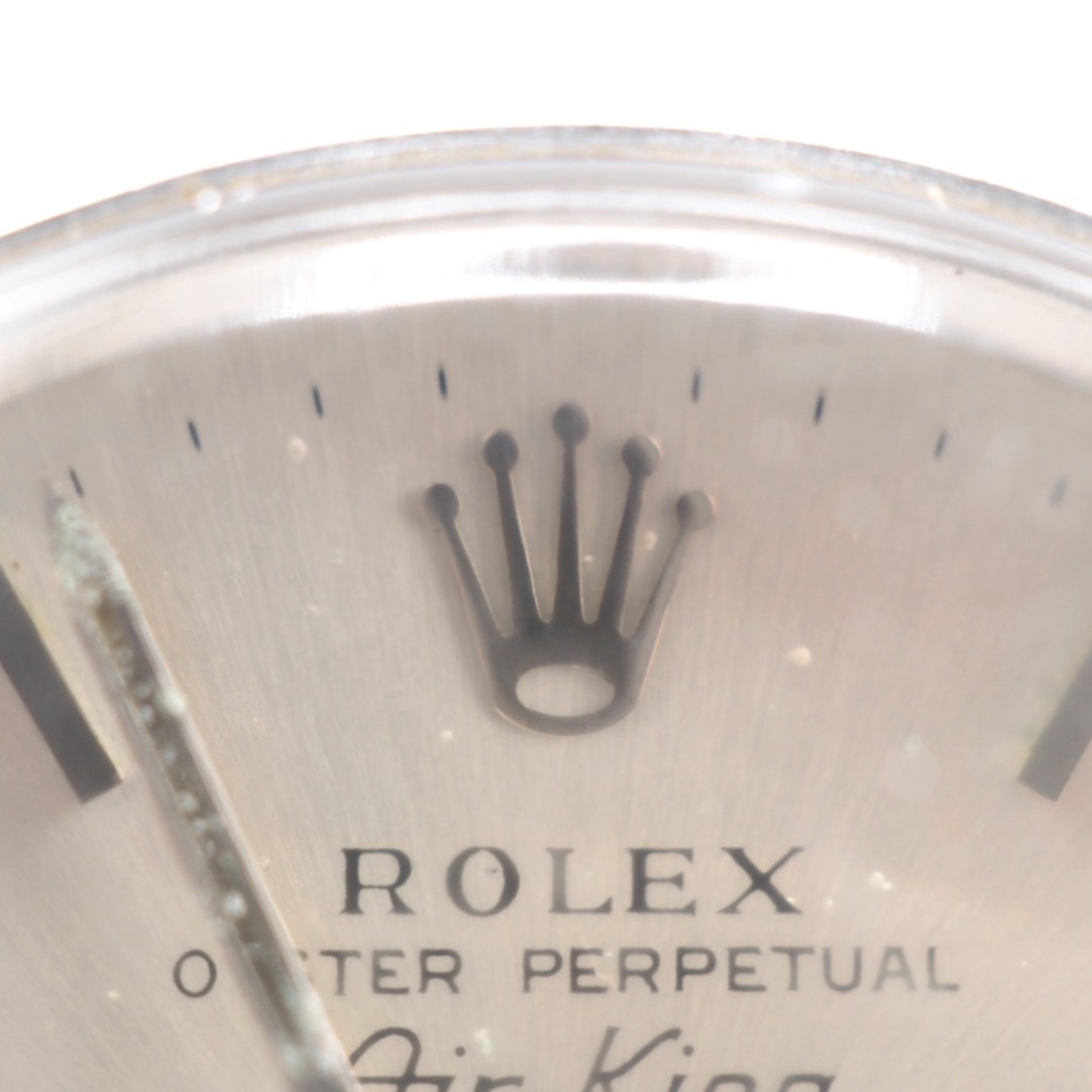 ロレックス ROLEX 腕時計
 エアキング オートマティック AT シルバー