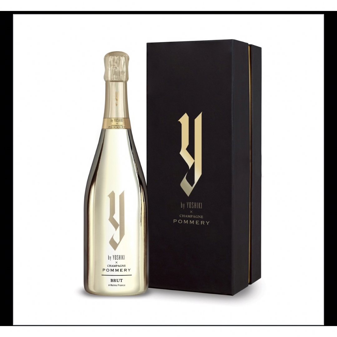 YOSHIKI × CHAMPAGNE POMEERY Brut&ワイン×2本 - シャンパン