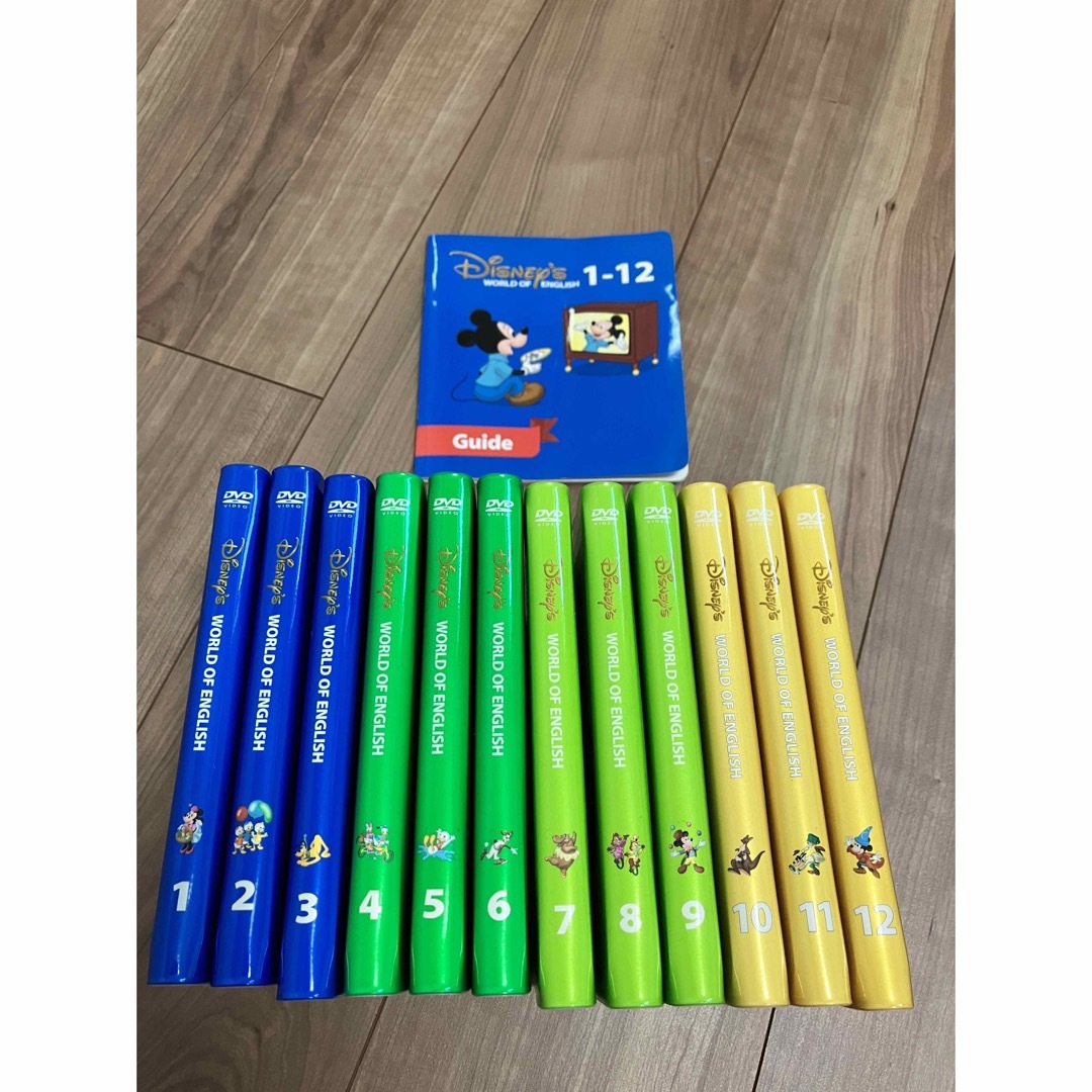 ディズニーワールドイングリッシュ　ストレートプレイ　DVD12巻セット　旧子供版 5