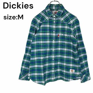 ディッキーズ(Dickies)のDickies ディッキーズ　シャツ　トップス　チェック　長袖　Ｍ　アウトドア(シャツ/ブラウス(長袖/七分))