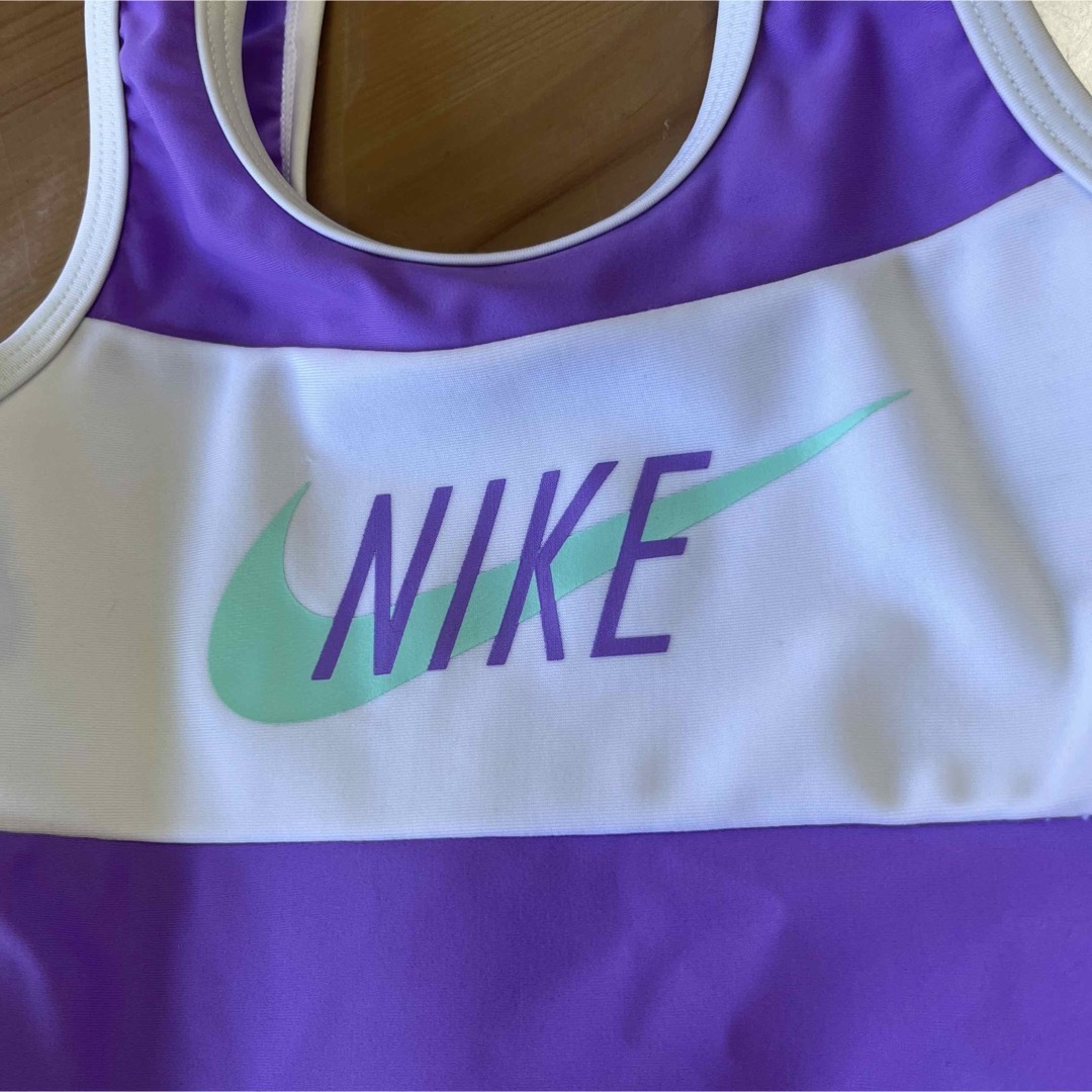 NIKE(ナイキ)のbaiya 新品　ナイキ　水着　女の子　90 ベビー　紫　パープル　スカート キッズ/ベビー/マタニティのキッズ服女の子用(90cm~)(水着)の商品写真