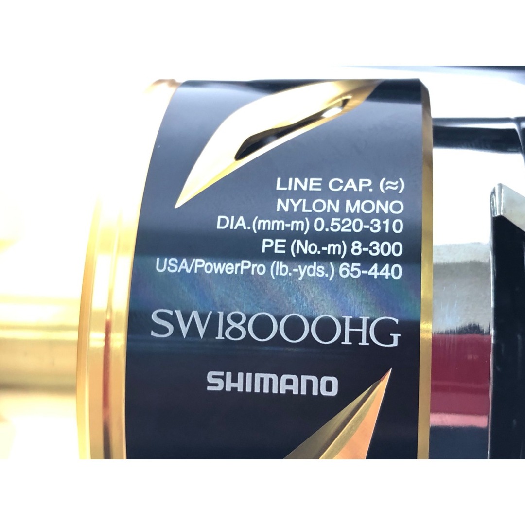 ▼▼SHIMANO シマノ スピニングリール 20ステラSW 18000HG 04080  20ステラSW 18000HG  04080