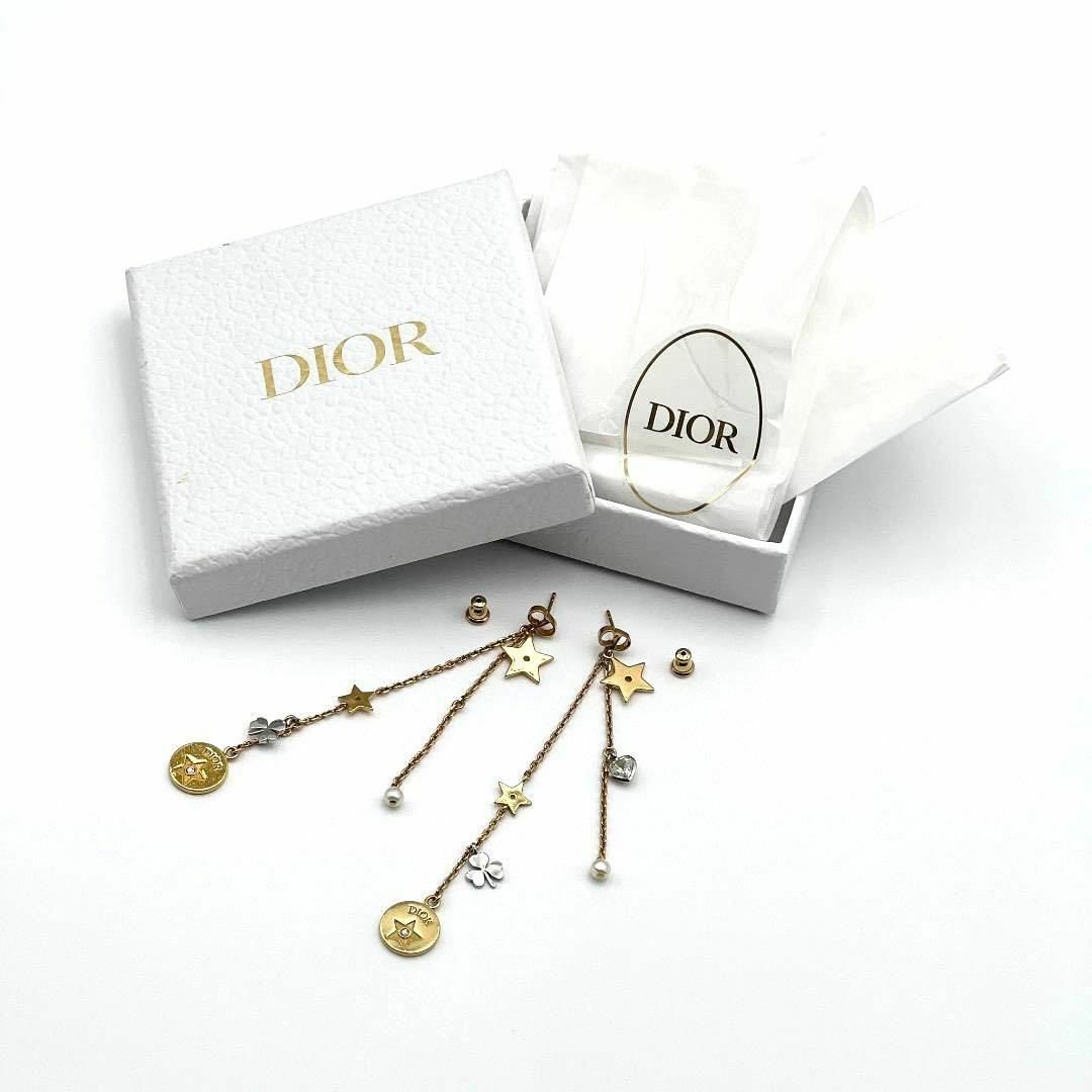 【廃版希少】ディオール　DIOR　レディース　チェーン　ピアス　ドロップ　CD | フリマアプリ ラクマ