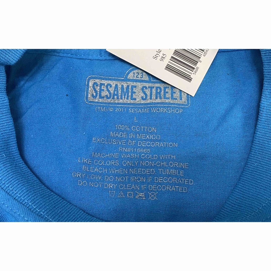 SESAME STREET(セサミストリート)の【セサミストリート】Tシャツ⑬ Lサイズ メンズのトップス(Tシャツ/カットソー(半袖/袖なし))の商品写真