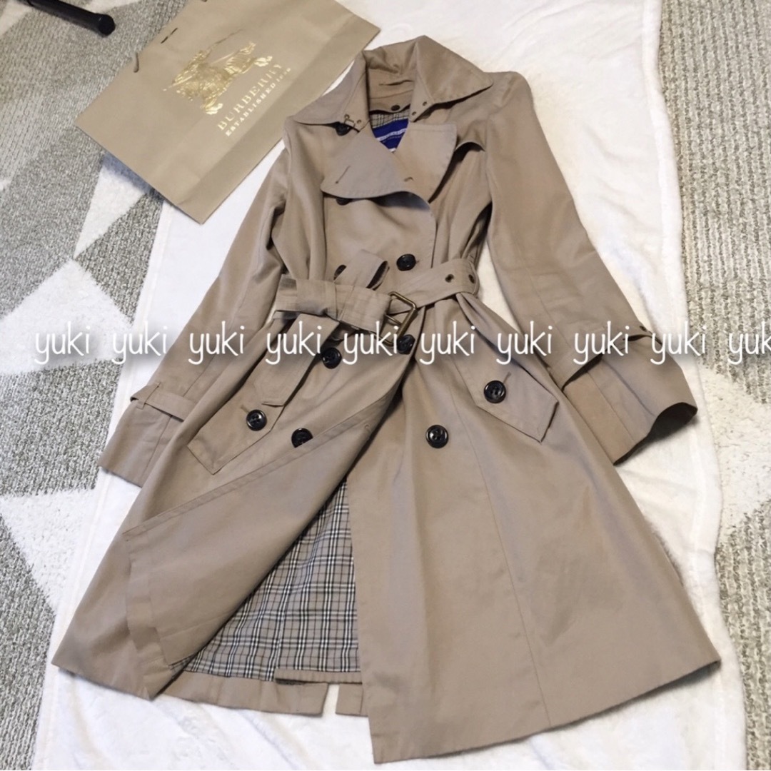 BURBERRY BLUE LABEL   バーバリーブルーレーベル ライナー付き