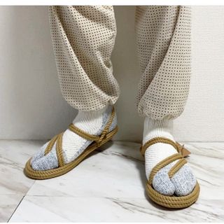 ビルケンシュトック(BIRKENSTOCK)の新品 希少モデル BOHONOMAD CANCUN ロープサンダル 26.5程度(サンダル)