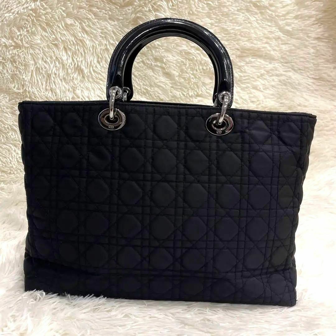 極美品✨ディオール レディディオール 2way ブラック ナイロン