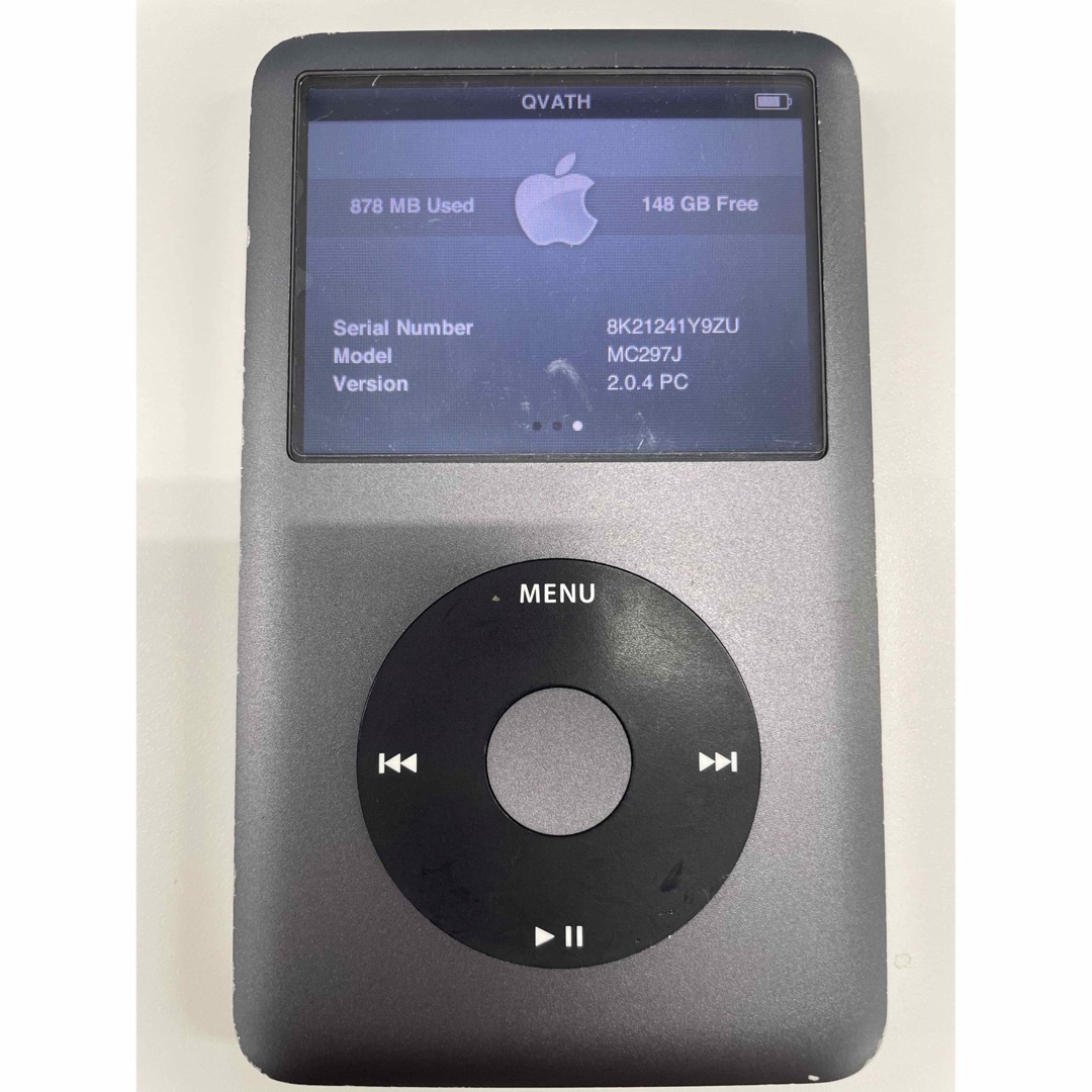 iPod(アイポッド)のIPOD CLSC 160GB スマホ/家電/カメラのオーディオ機器(ポータブルプレーヤー)の商品写真