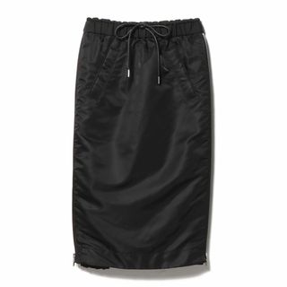 Sacai サカイ 22SS Nylon Twill Skirt 横ジッパー付き