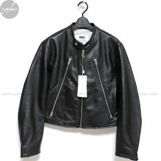 MM6 - MM6 MAISON MARGIELA レザージャケット 5ZIPの通販 by AMAZING