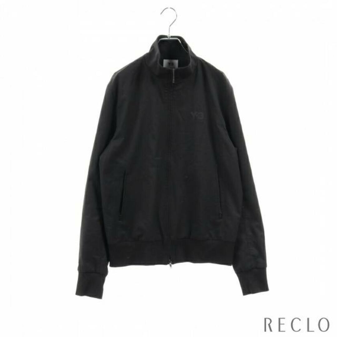 55cm袖丈M CLASSIC REFINED WOOL STRETCH TRACK JACKET ジャケット ロゴワンポイント ウール ブラック