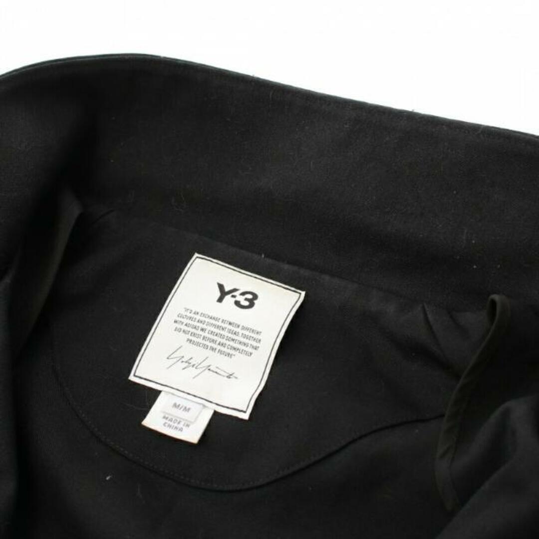 Y-3(ワイスリー)のM CLASSIC REFINED WOOL STRETCH TRACK JACKET ジャケット ロゴワンポイント ウール ブラック メンズのジャケット/アウター(その他)の商品写真