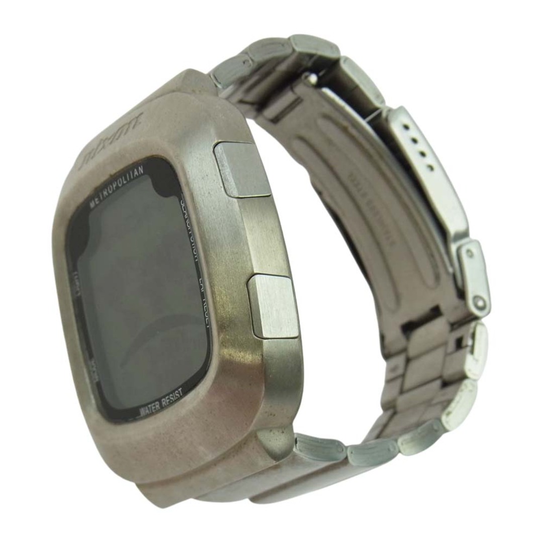 NIXON(ニクソン)のNIXON ニクソン 時計 THE METRO メトロ デジタル ウオッチ 腕時計 シルバー系【中古】 メンズの時計(腕時計(アナログ))の商品写真
