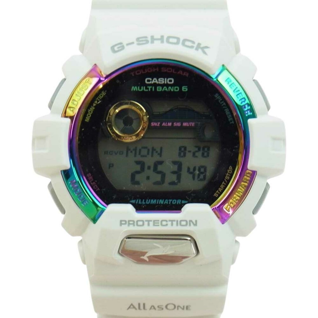 CASIO G-SHOCK カシオ ジーショック 時計 GWX-8904K-7JR Love Sea and The Earth アイサーチ ジャパン 2022 イルカクジラ イルクジ ソーラー電波 腕時計 ウォッチ ホワイト系【新古品】【未使用】