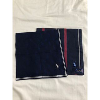 ポロラルフローレン(POLO RALPH LAUREN)のポロラルフローレン　綿ハンカチ　2枚組(ハンカチ)