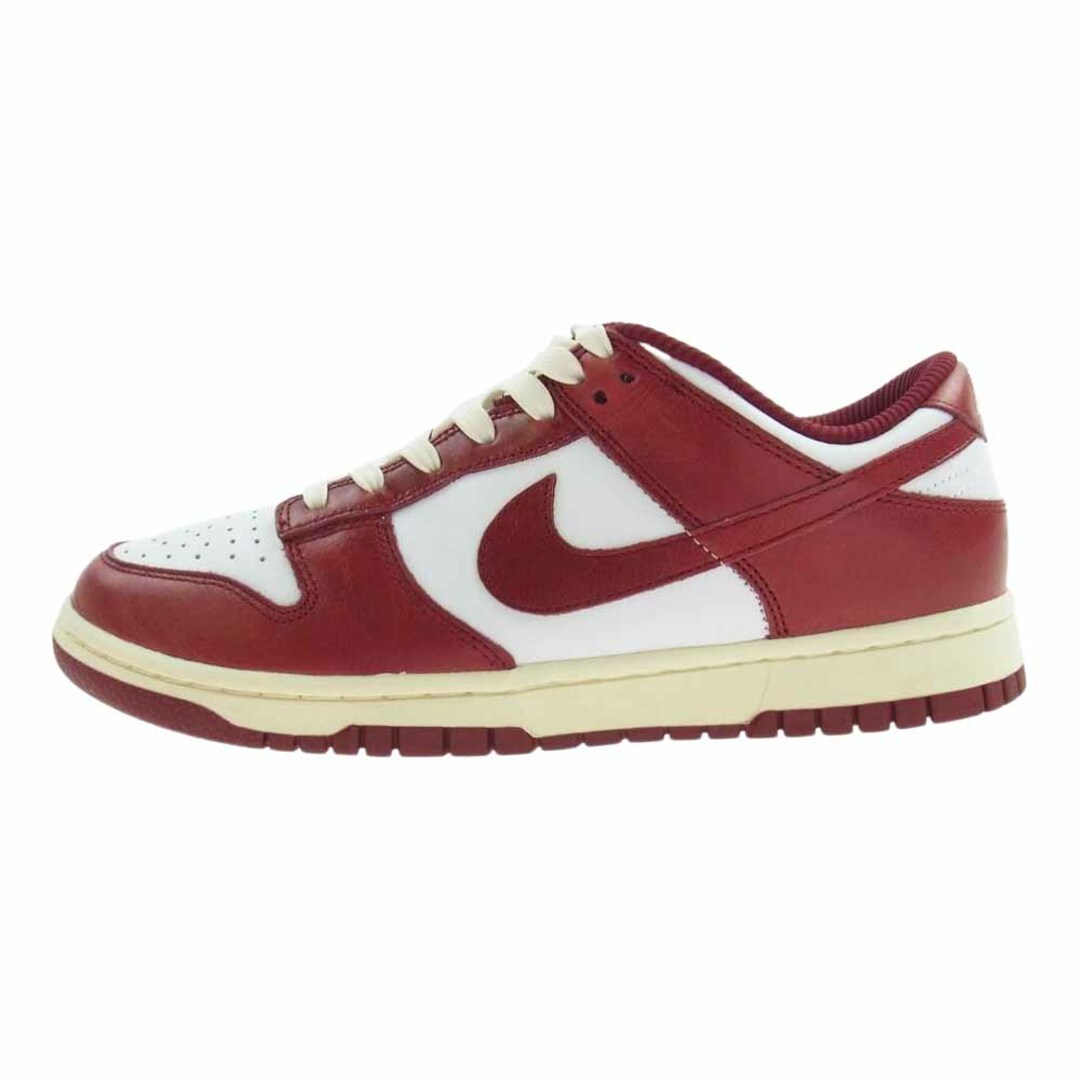 NIKE ナイキ スニーカー FJ4555-100 WMNS Dunk Low PRM Team Red and White ダンク ロー プレミアム チームレッド ホワイト レッド系 ホワイト系 26cm