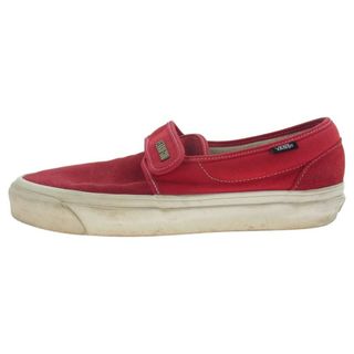 ヴァンズ(VANS)のVANS バンズ スニーカー × FEAR OF GOD フィア オブ ゴッド Slip-On 47 V DX スリッポン スニーカー レッド系 28.5cm【中古】(スニーカー)