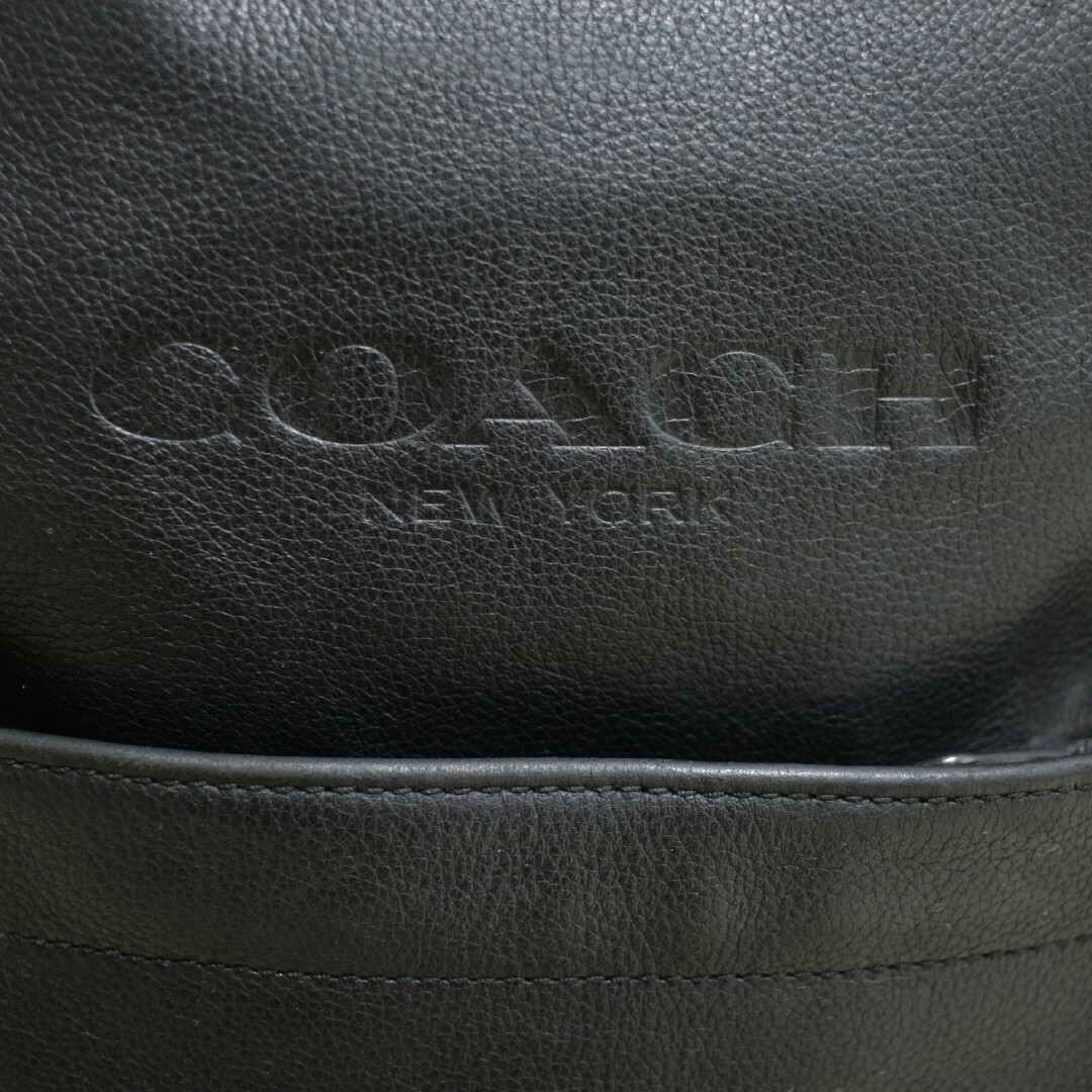 coach backpack Charles A4Packable Black
