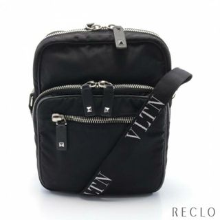 ヴァレンティノガラヴァーニ(valentino garavani)のRPY 0NO CROSSBODY ショルダーバッグ ナイロン レザー ブラック(ショルダーバッグ)