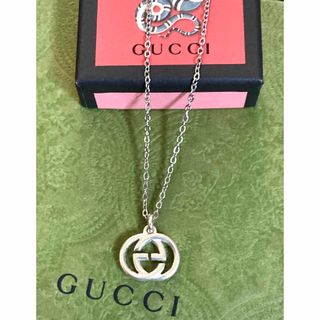 グッチ(Gucci)のグッチ インターロッキングG/GGロゴ ネックレス/ペンダント(チェーン60cm(ネックレス)