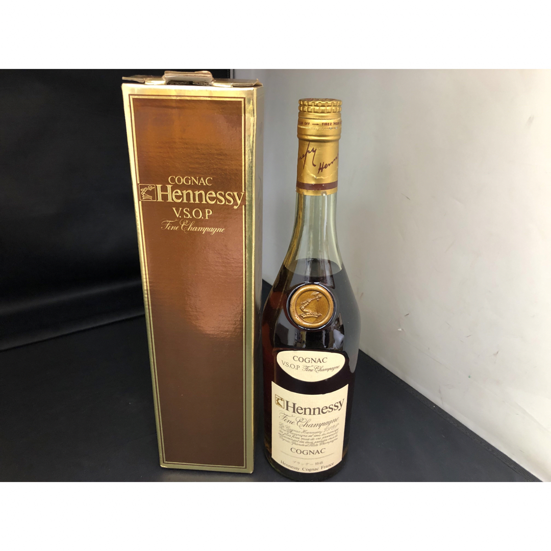 H-34 ヘネシー vsop ブランデー コニャック 700ml 箱付き - ブランデー