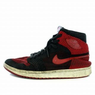 ナイキ(NIKE)のNIKE AIR JORDAN 1 FLYKNIT BLACK/VARSITY(スニーカー)