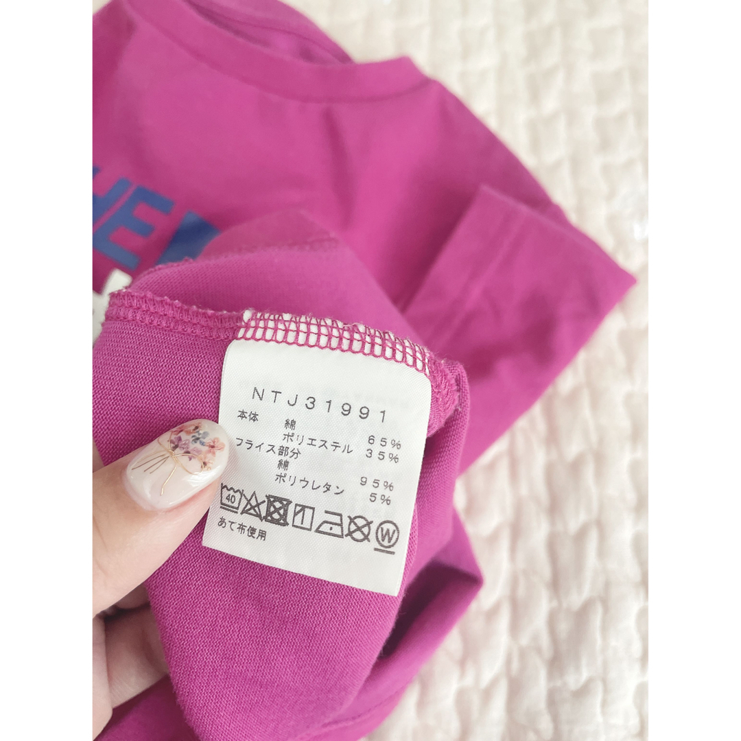 THE NORTH FACE(ザノースフェイス)のノースフェイス　Tシャツ110 キッズ/ベビー/マタニティのキッズ服女の子用(90cm~)(Tシャツ/カットソー)の商品写真