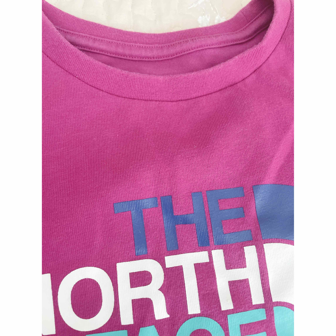 THE NORTH FACE(ザノースフェイス)のノースフェイス　Tシャツ110 キッズ/ベビー/マタニティのキッズ服女の子用(90cm~)(Tシャツ/カットソー)の商品写真