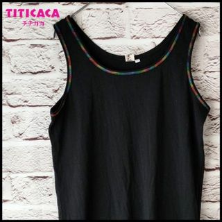 TITICACA　チチカカ　トップス　タンクトップ　レディース【L】