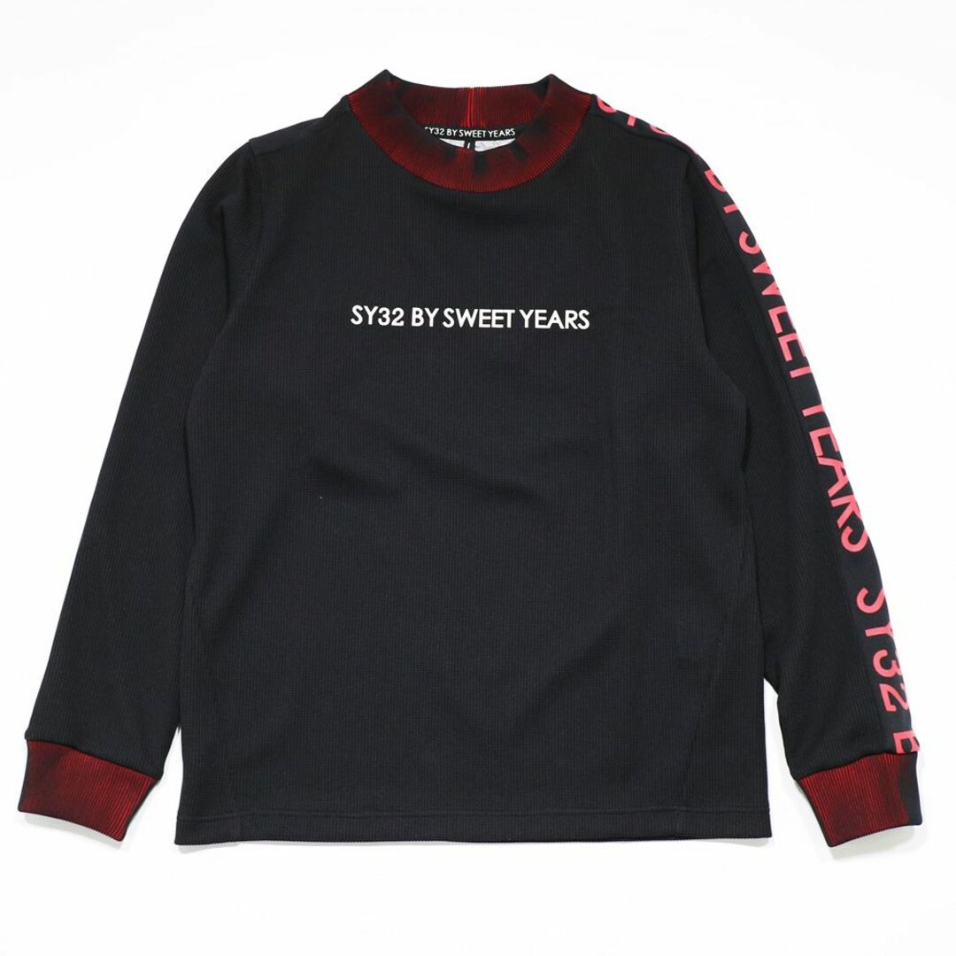 新品☆【SY32 by SWEETYEARS】 ワッフルハイネックシャツ