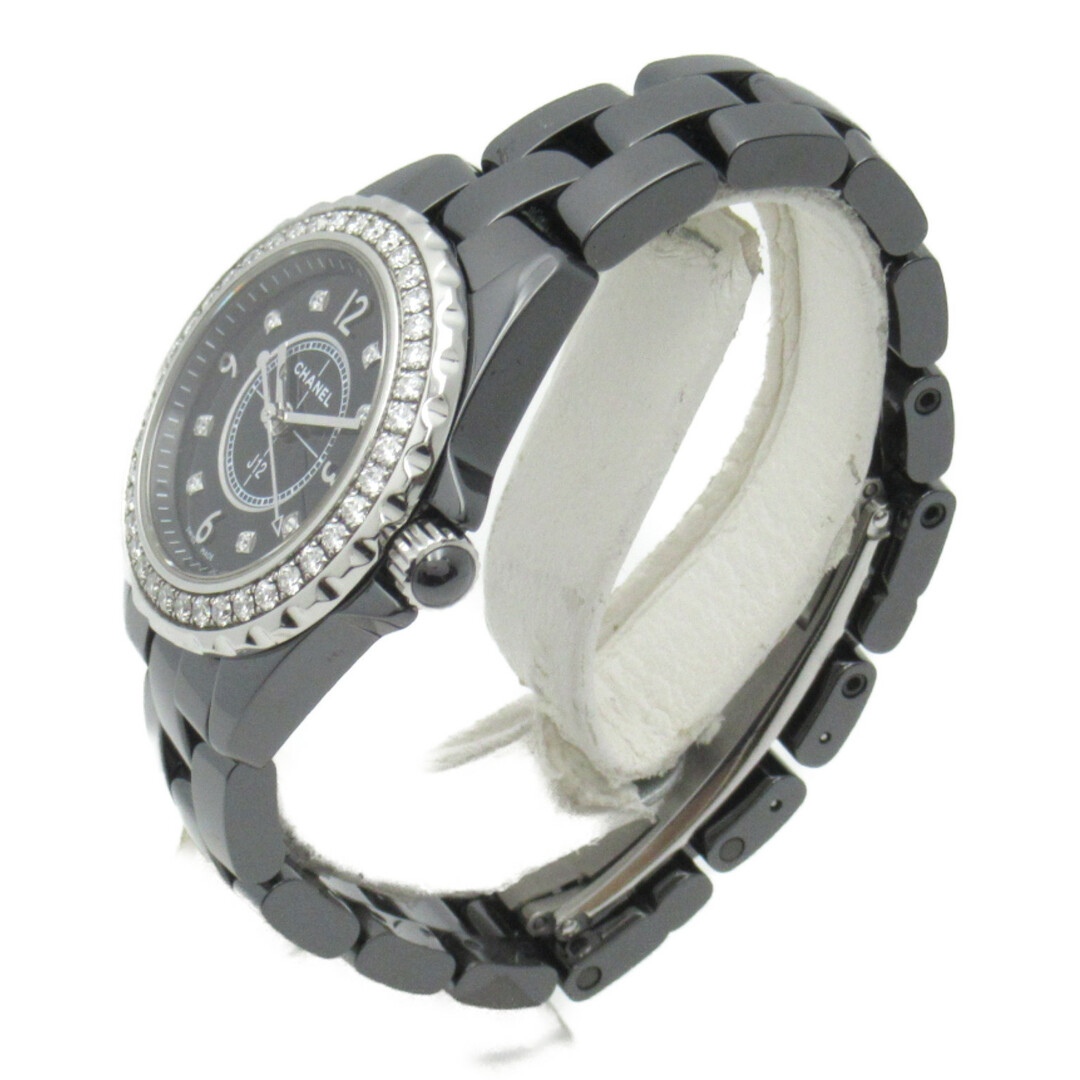 シャネル J12 8Pダイヤ/ベゼルダイヤ 腕時計 ウォッチ 腕時計