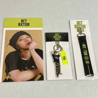 テン ネームタグ アクリルキーリング フォトセット NCT NATION 韓国 ...