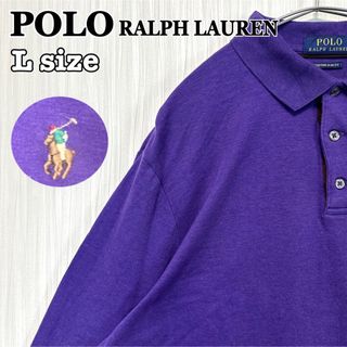 ポロラルフローレン(POLO RALPH LAUREN)のPOLO RALPH LAUREN ラルフ 長袖ポロシャツ カラーポニー 古着(ポロシャツ)