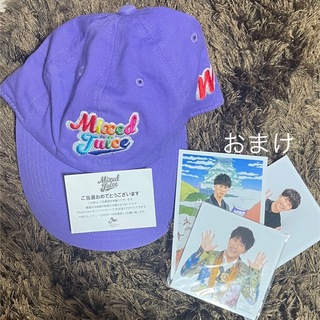 ジャニーズWEST - Mixed Juice キャップ 紫の通販 by ぴー's shop 