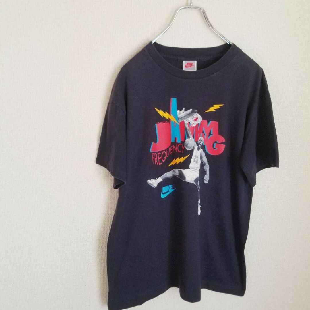 90Sヴィンテージ NIKE マイケルジョーダン両面プリント Tシャツ　XL