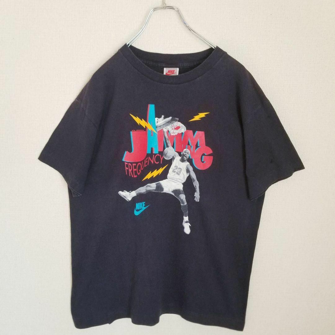 NIKE - 90Sヴィンテージ NIKE マイケルジョーダン両面プリント T NIKE - 90Sヴィンテージ NIKE マイケルジョーダン両面プリント T