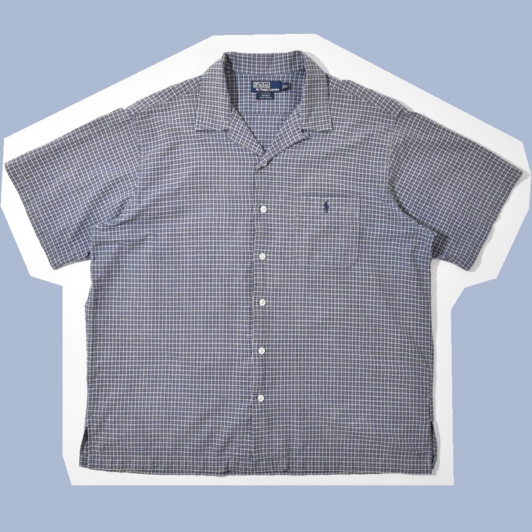 90s Polo Ralph Lauren Shirts ADAMS BLUEのサムネイル