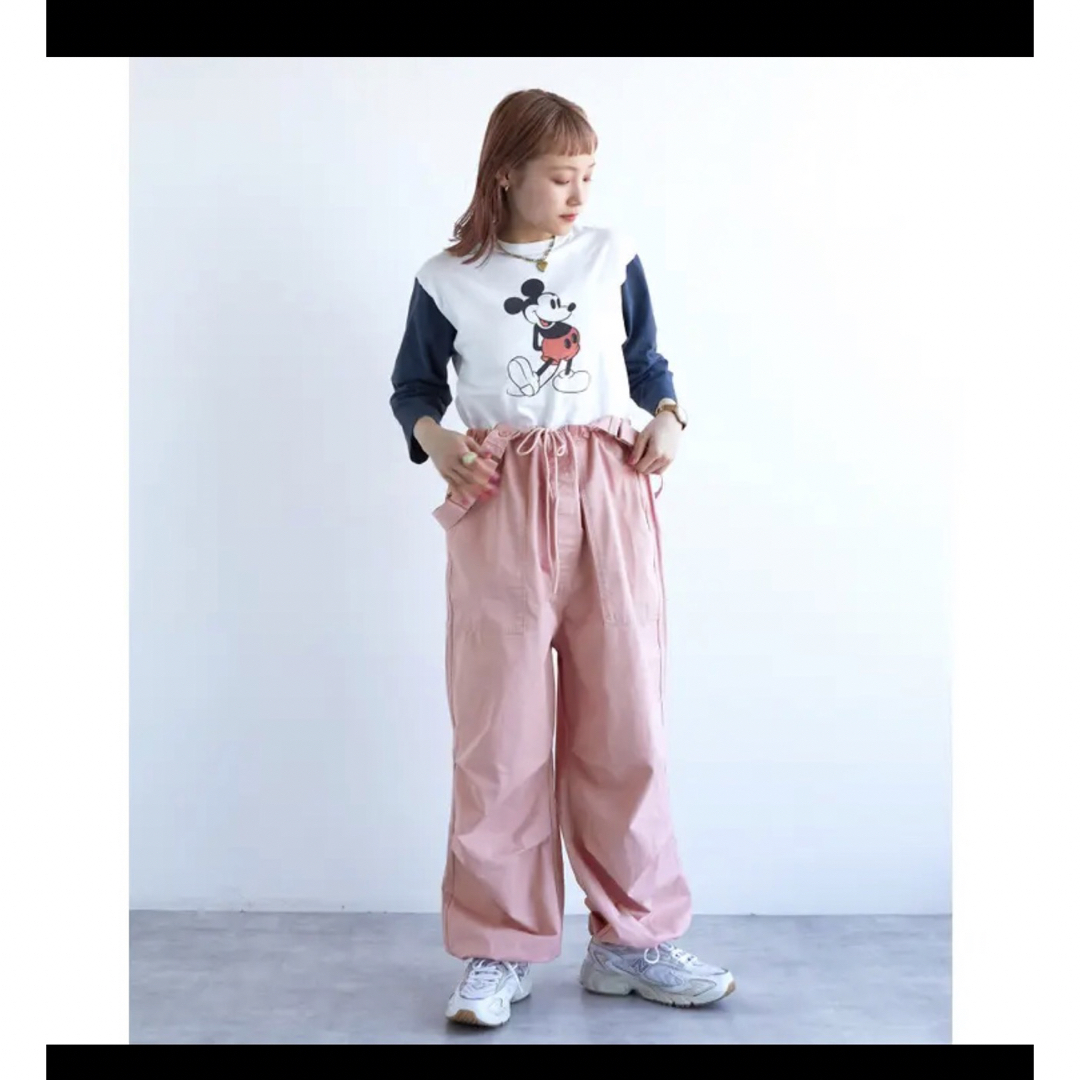 w closet - サスペンダー付きパラシュートパンツの通販 by りち w closet - サスペンダー付きパラシュートパンツの通販 by りち