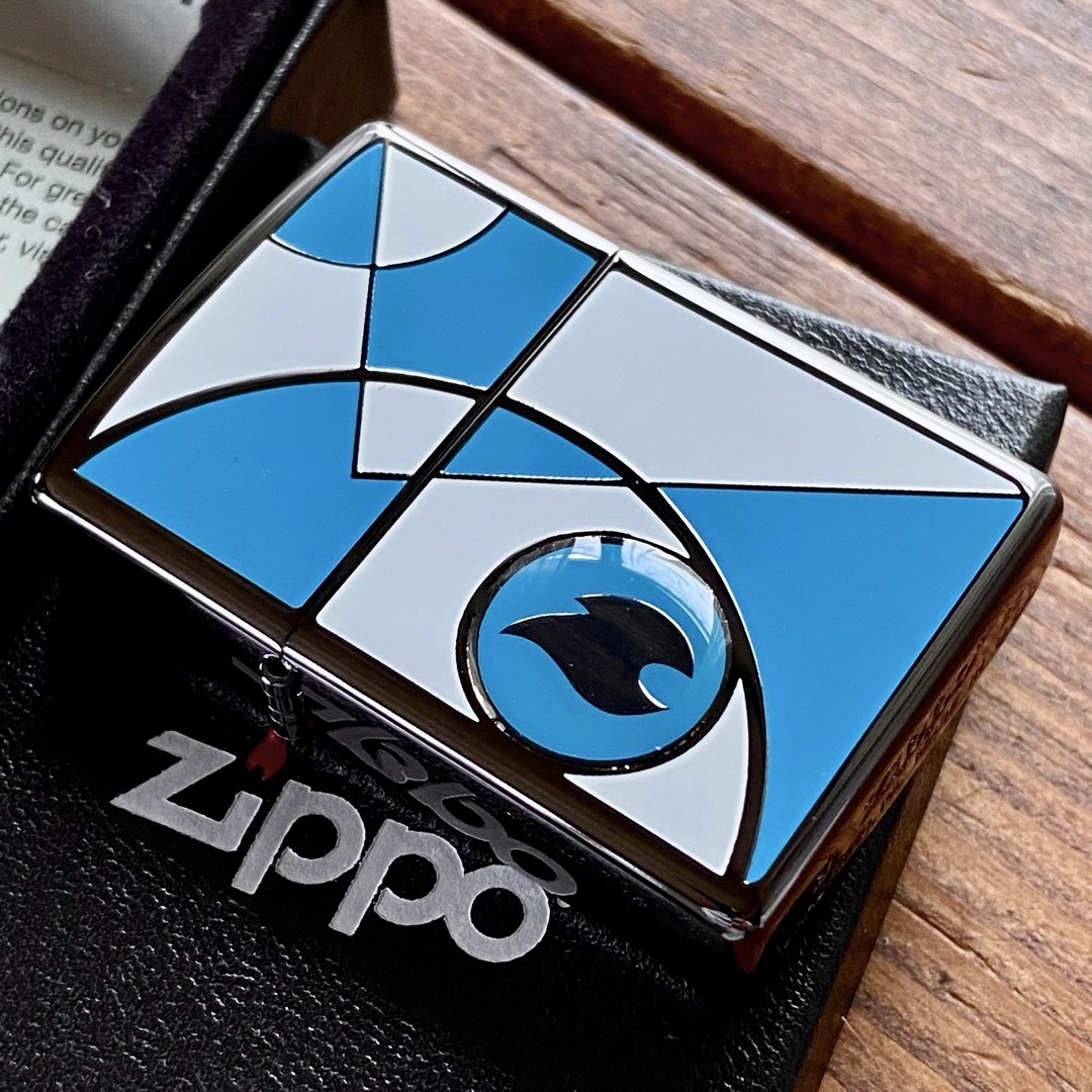 ZIPPO 新品 Zippo モザイク フレイム 炎 ブラック ジッポーの通販 by オレガノ's shop｜ジッポーならラクマ