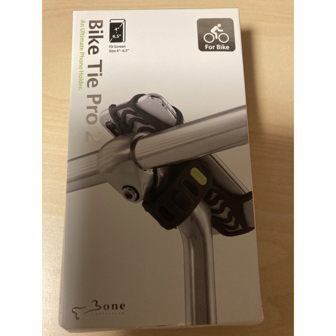 Bike Tie Pro 2 自転車 スマホホルダー ステム用 超軽量 ブラック スポーツ/アウトドアの自転車(その他)の商品写真