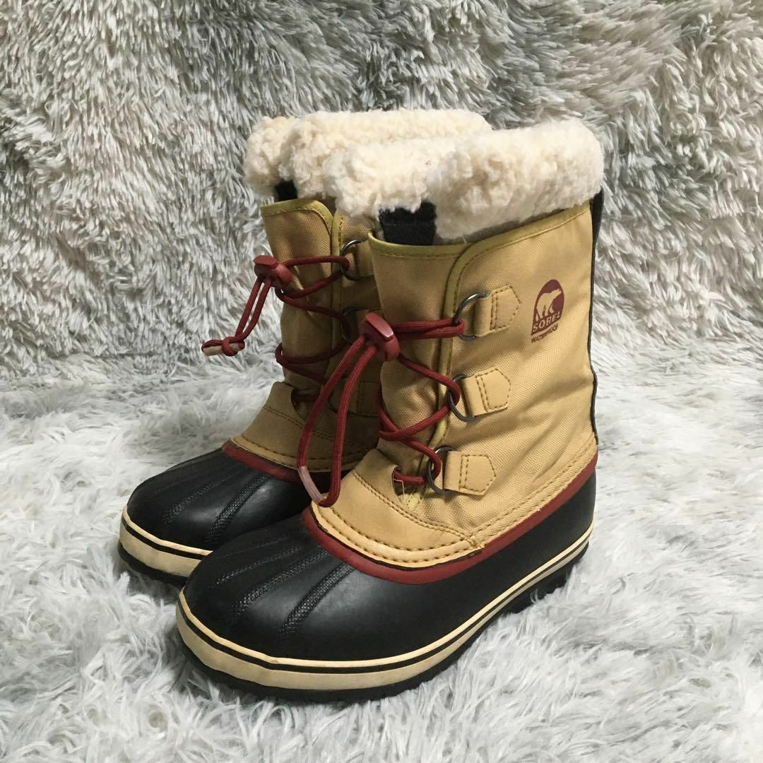 美品 SOREL ブーツ 防水 waterproof ボア レディース