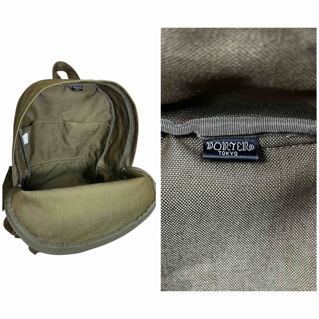 希少極美品 吉田カバンPORTER / SMOKY DAYPACK Olive