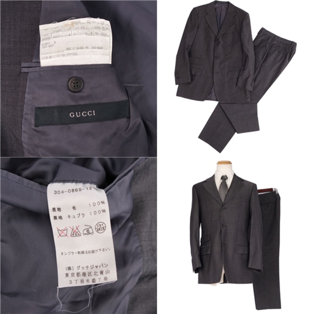 GUCCI - 美品 グッチ GUCCI セットアップ スーツ ジャケット GUCCI - 美品 グッチ GUCCI セットアップ スーツ ジャケット