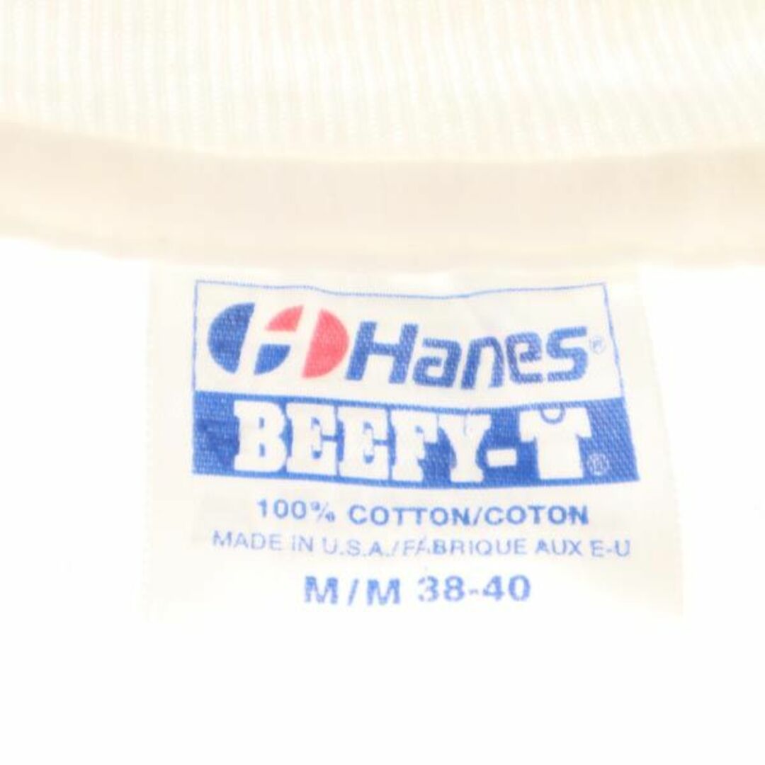 USA USA製 80s Hanes プリントTシャツ 38-40 オールド