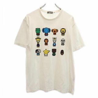 F.C.Real Bristol/FCRB×BAPE半袖Tシャツ ホワイト