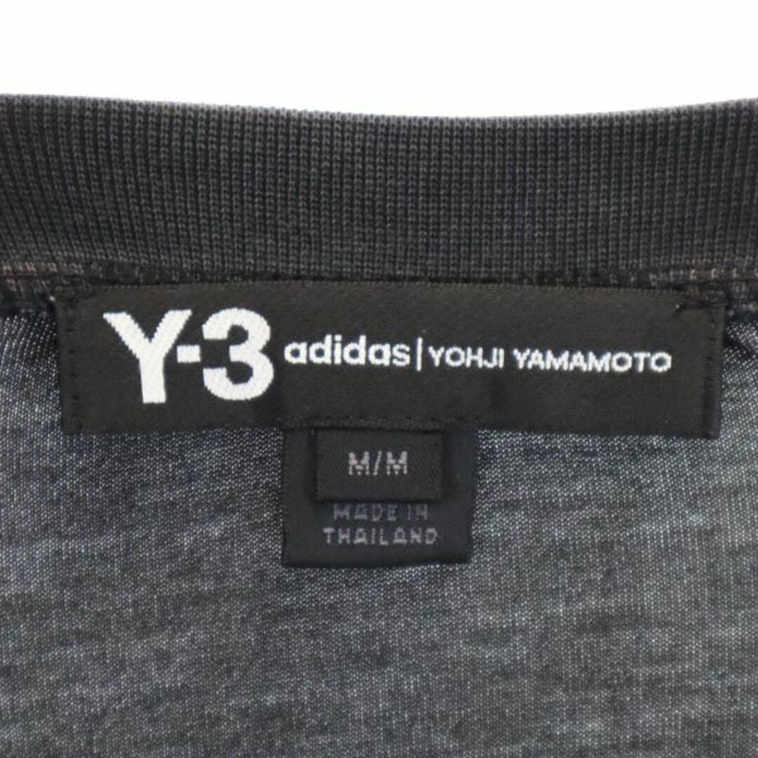 Y-3 - ワイスリー 長袖 Tシャツ M 黒 Y-3 Yohji Yamamoto adidas ロンT